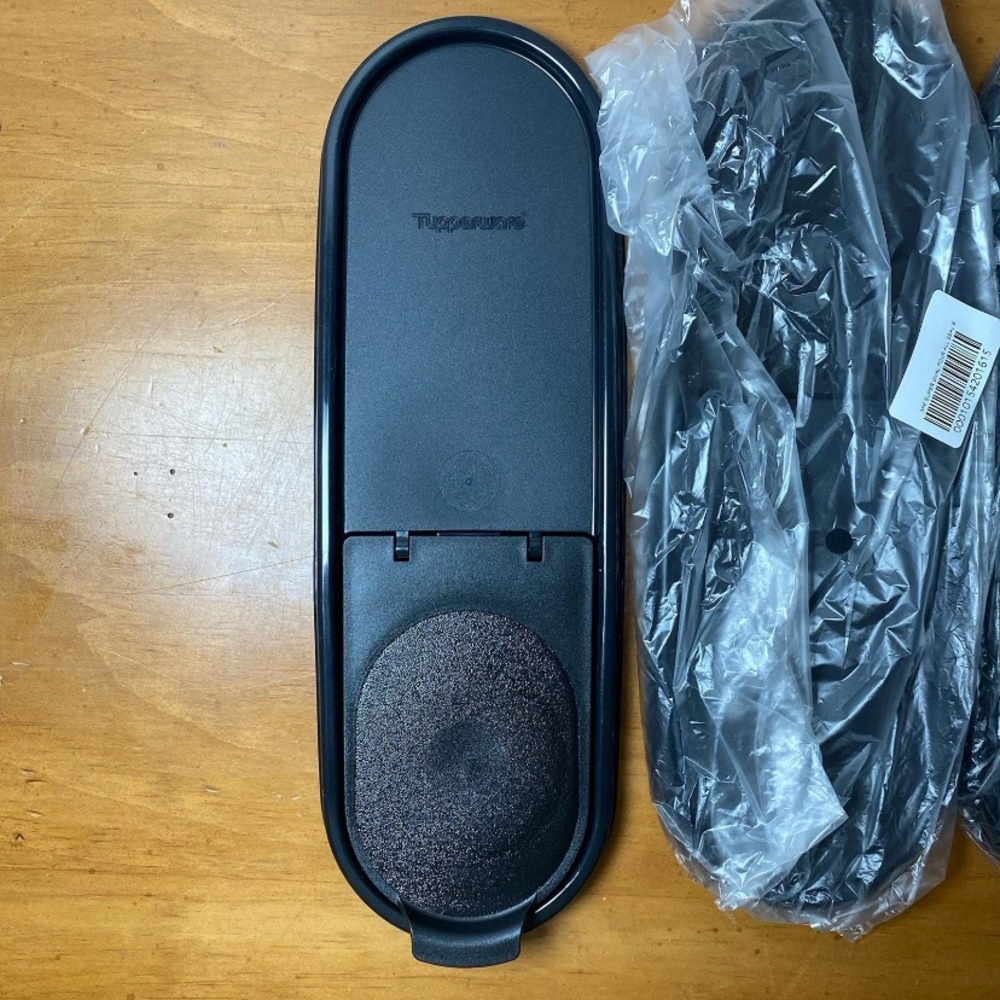 Tupperware Modular Mates Replacement Lid 2241B-1 2240B-1 Black, 4 Available, New - Picture 2 of 6
